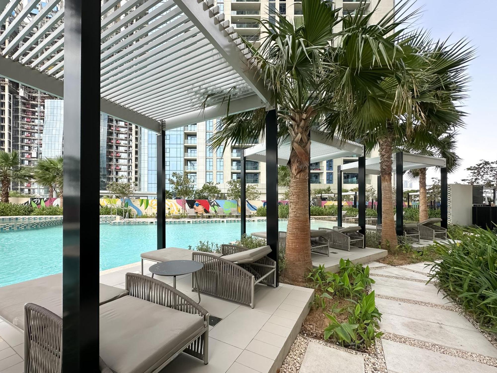 Appartement Trophy-twilight Edge 55th Floor W Lush Lagoon Pool Dubai